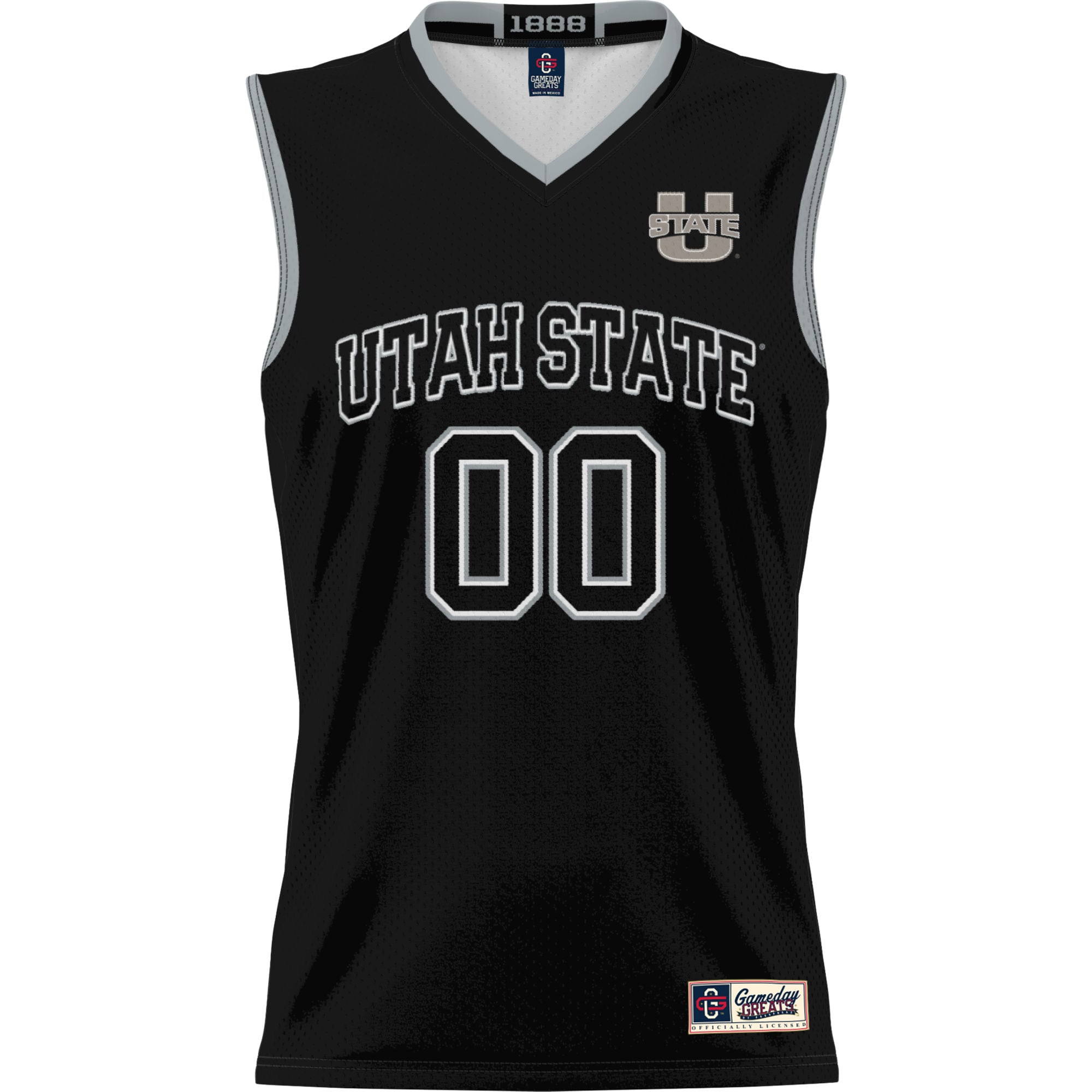 [DDG] Utah State Aggies GameDay Greats Unisex NIL Pick-A-Player Lightweight Women's Basketball Jersey - Black