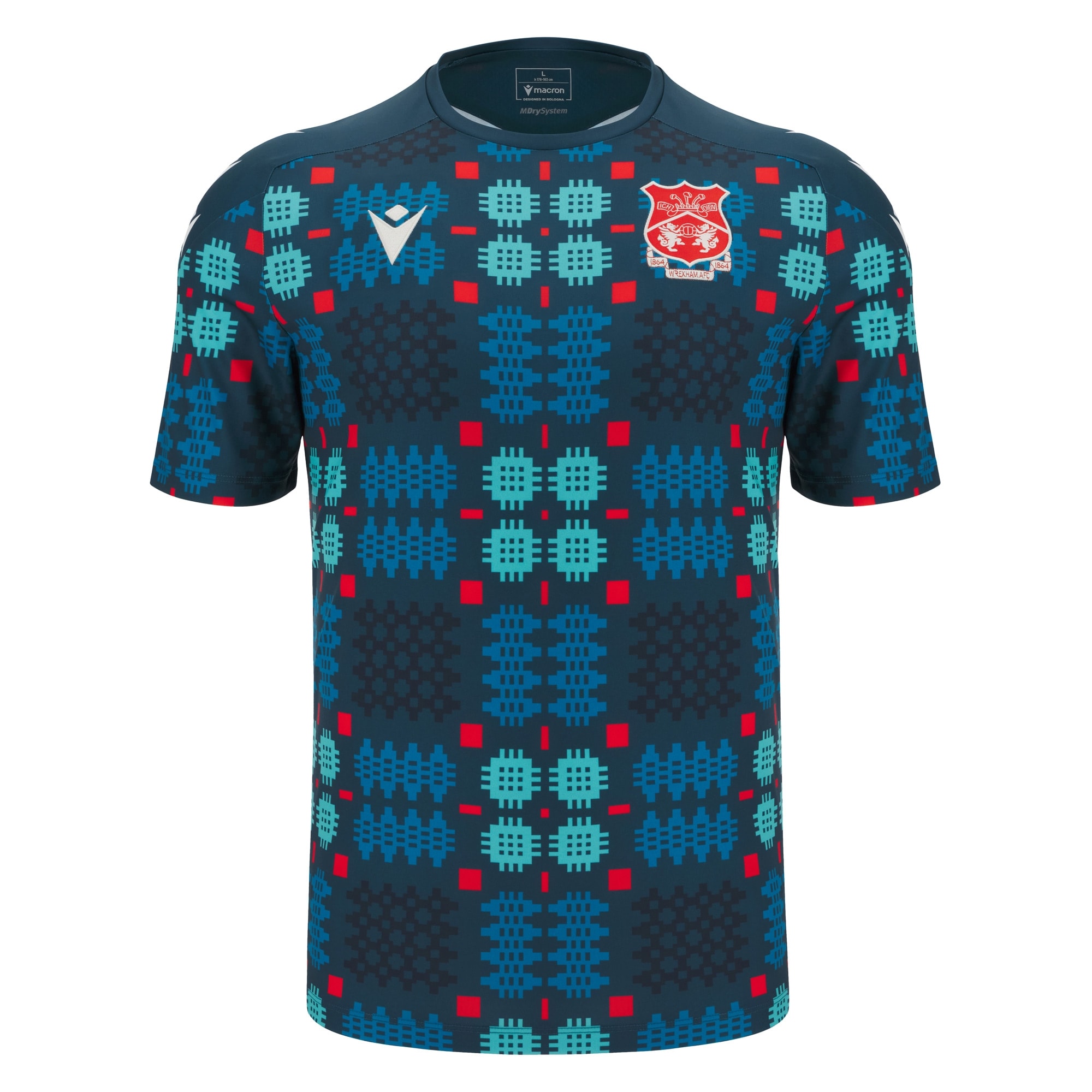 [SJH] Wrexham Warm-Up Jersey Top - Blue