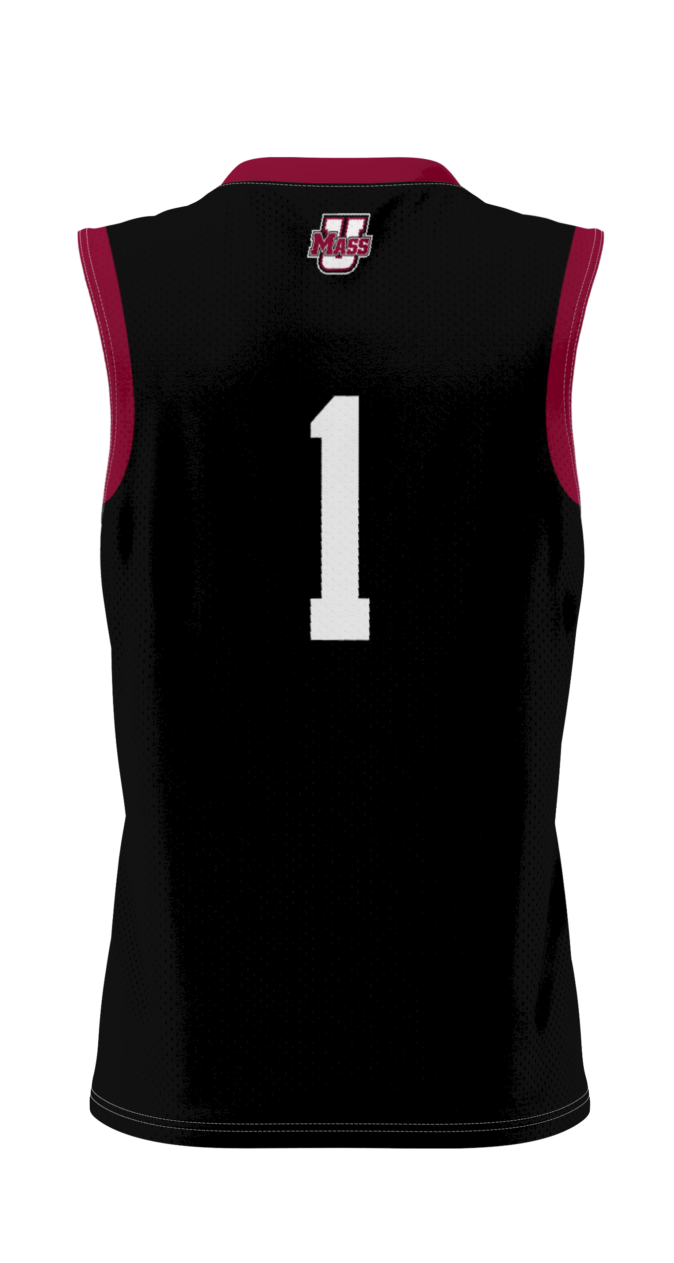 [NJP] UMass Minutemen GameDay Greats Youth Lightweight Basketball Jersey - Black