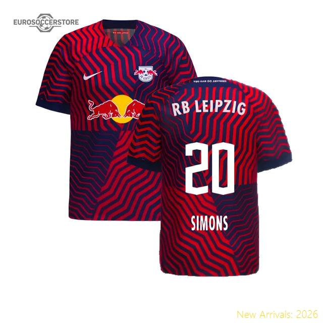 First-class 2023-2024 Red Bull Leipzig Away Shirt (simons 20)