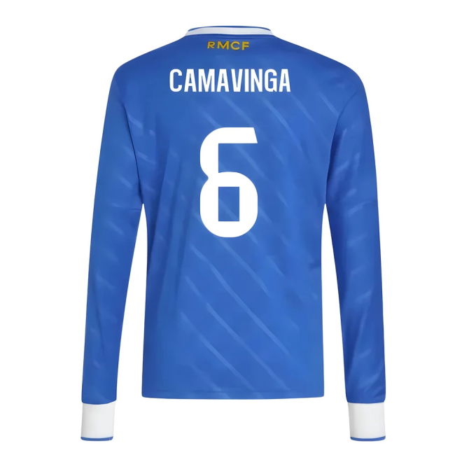 Kids Top Quality Real Madrid 2025-2026 Third Jersey (Camavinga 6)
