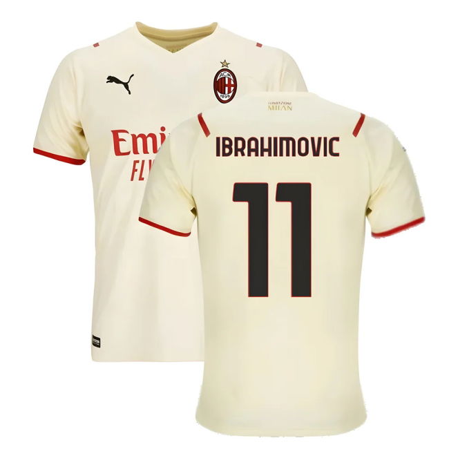 2021-2022 ACM Away Shirt (IBRAHIMOVIC 11) Stretch Fabric