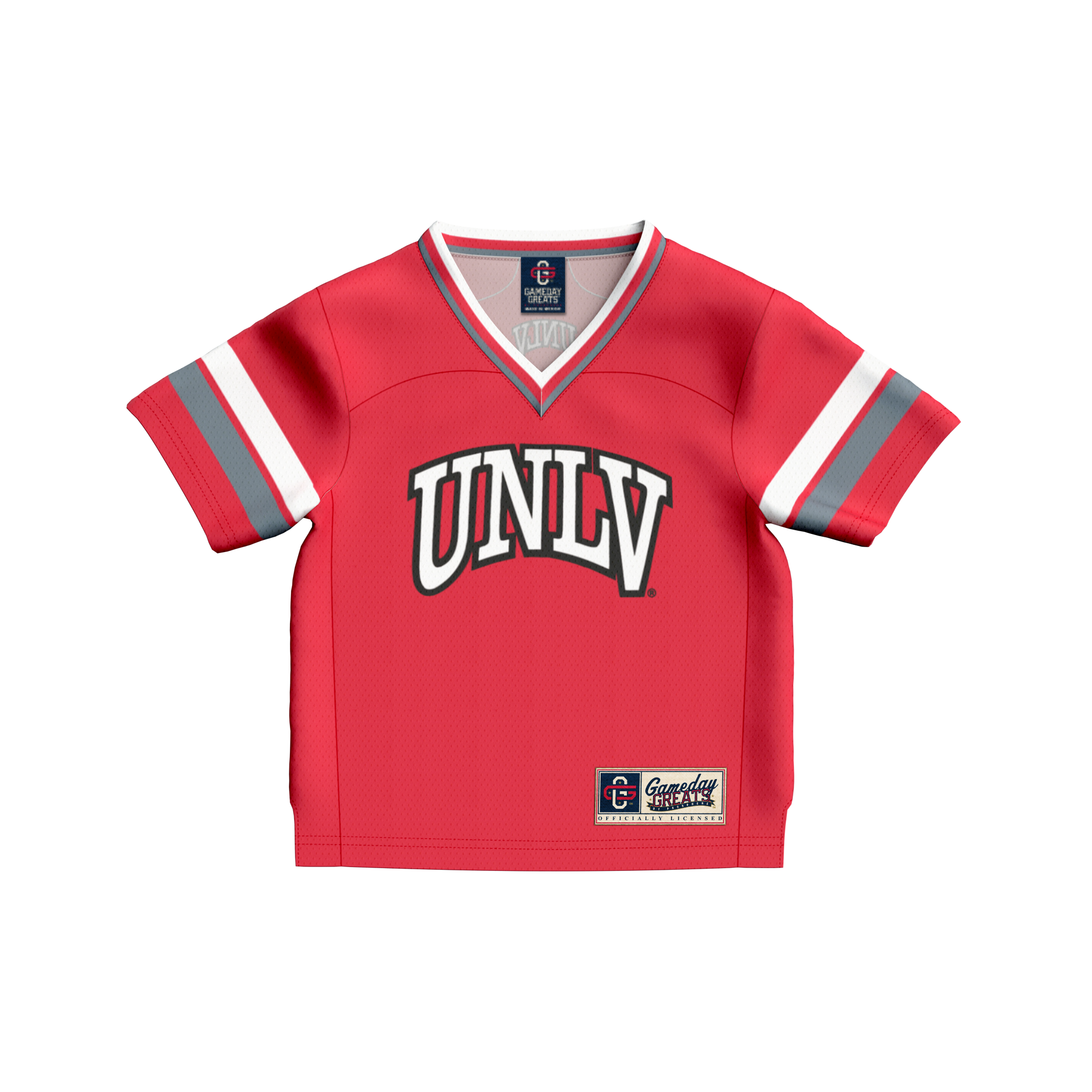 #1 UNLV Rebels GameDay Greats Toddler Lightweight Collegiate Football Fashion 26/27 Football Jersey - Scarlet
