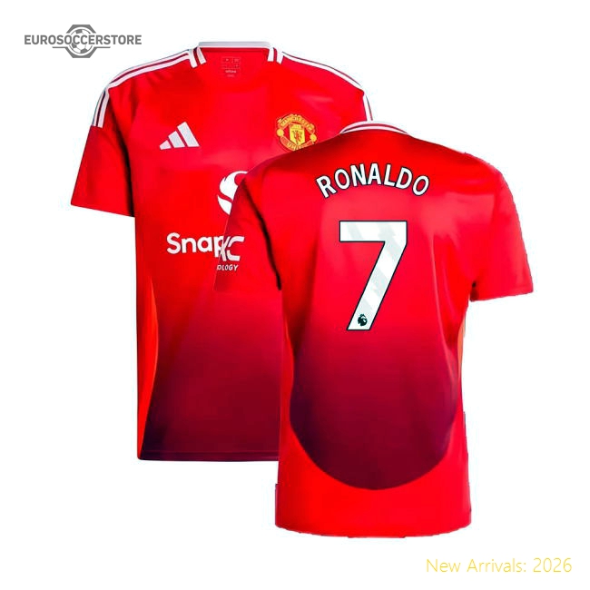 Authentic Premier League Team Home Ronaldo Jersey 2024-2025 Windproof