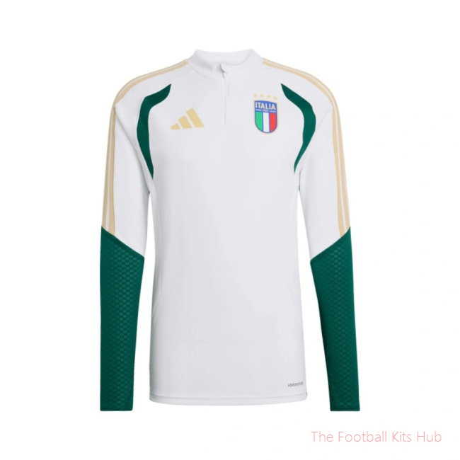2026-2027 Italy Training Top (White)