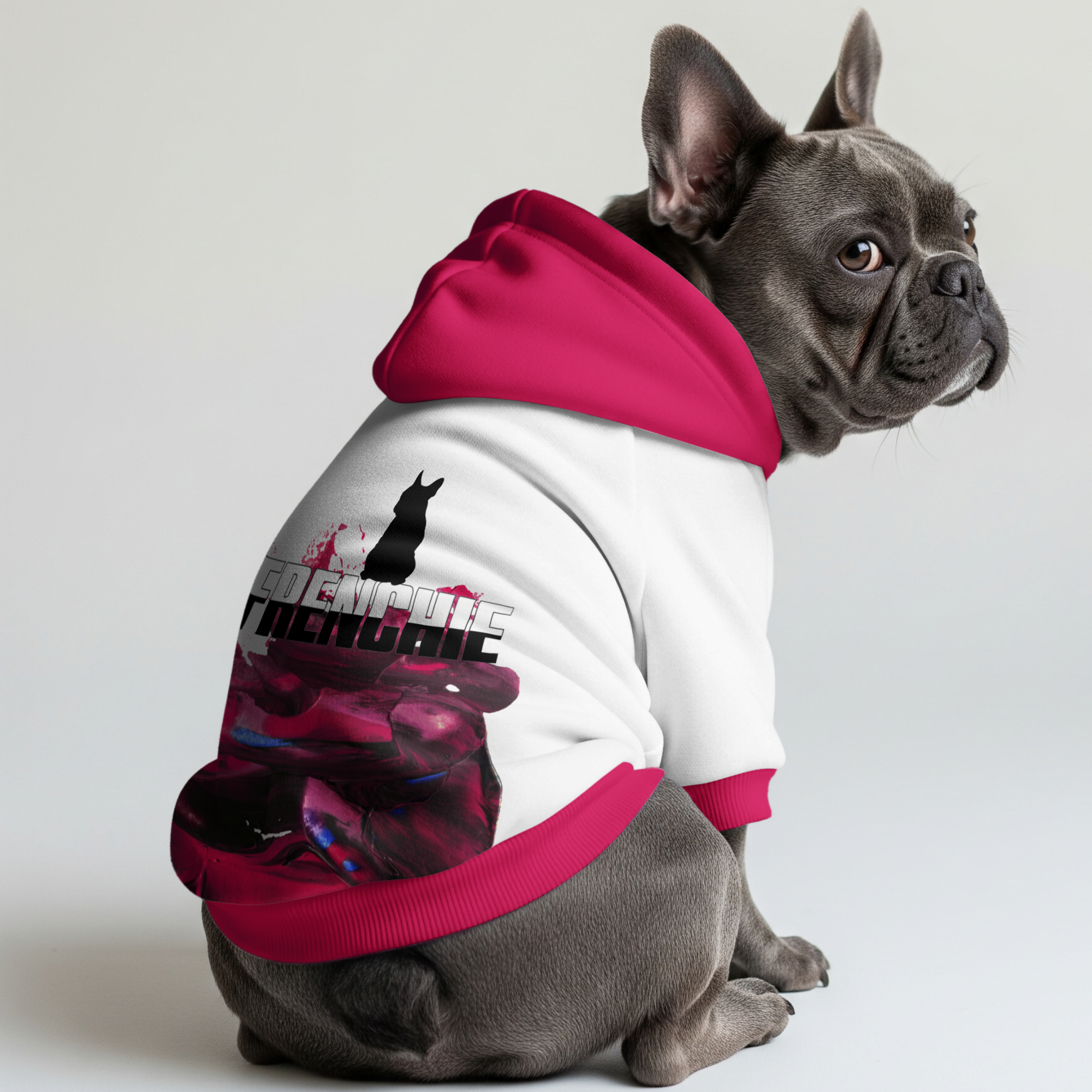 Dog Owner Casual Sheila - Casual Frenchie Hoodie Indoor Comfort