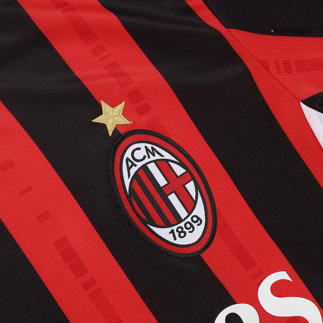 Professional High Quality Official AC Milan 2425 Home Shirt