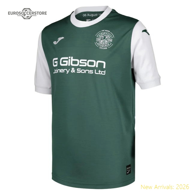 2025-2026 Hibernian Home Shirt - Kids