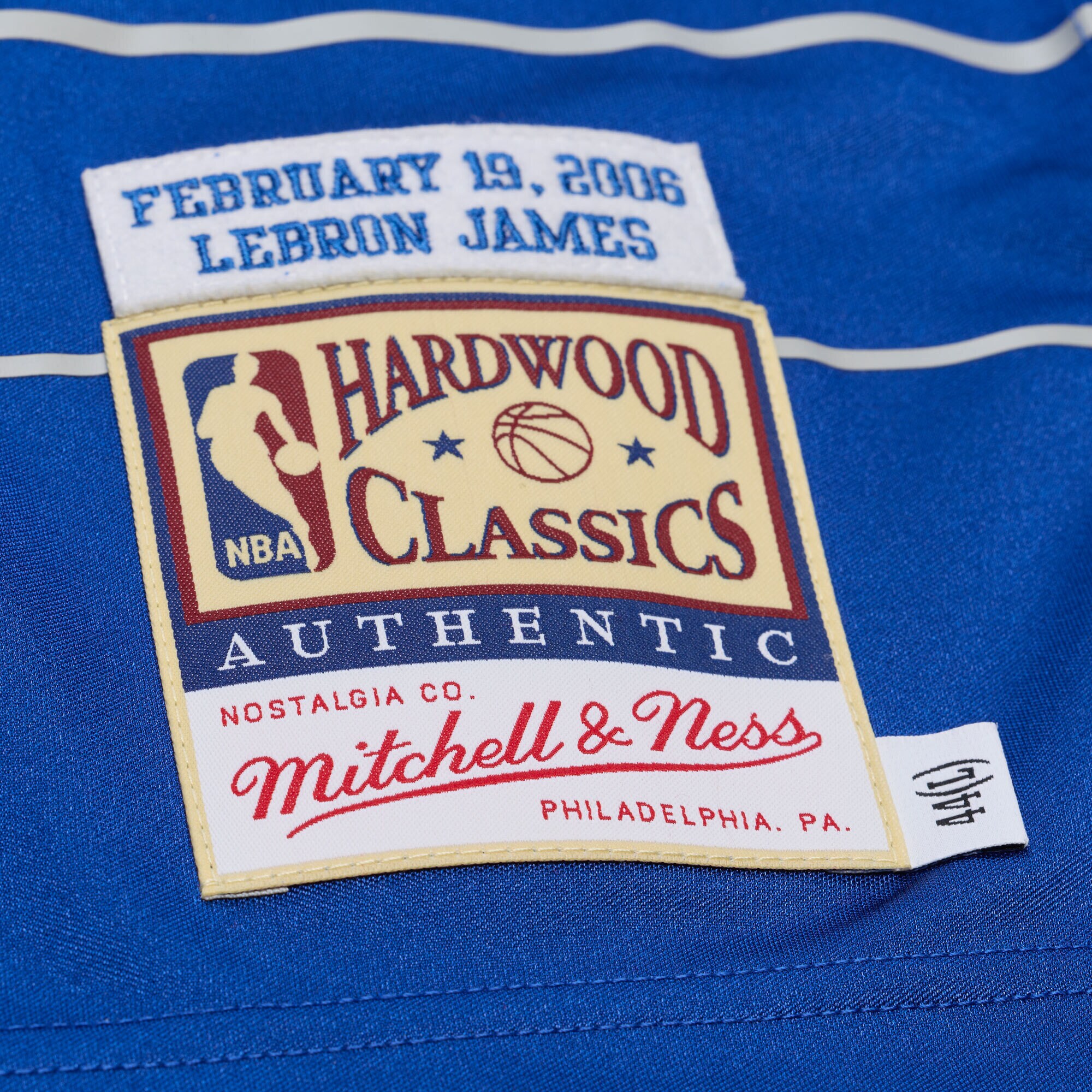 [NJP] LeBron James #23 2006 NBA All-Star Game Authentic Jersey - White/Blue