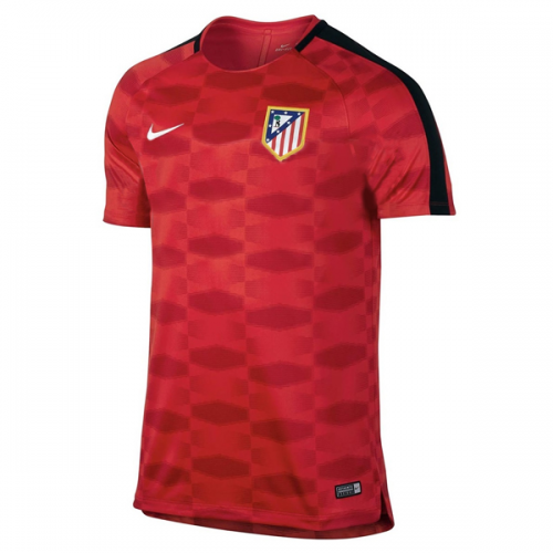 Atletico Madrid 201718 Red Training Jersey Shirt - Official Replica