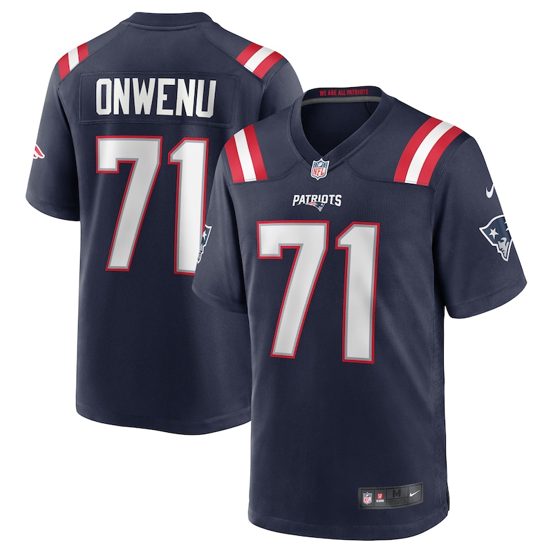 None Mike Onwenu New England Patriots Fan Favorite Team Fan Apparel