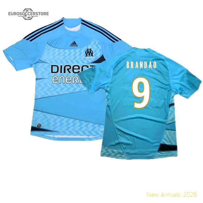 Marseille 2009-10 Away Fan Version For Adults (Brandao Game Day Jersey