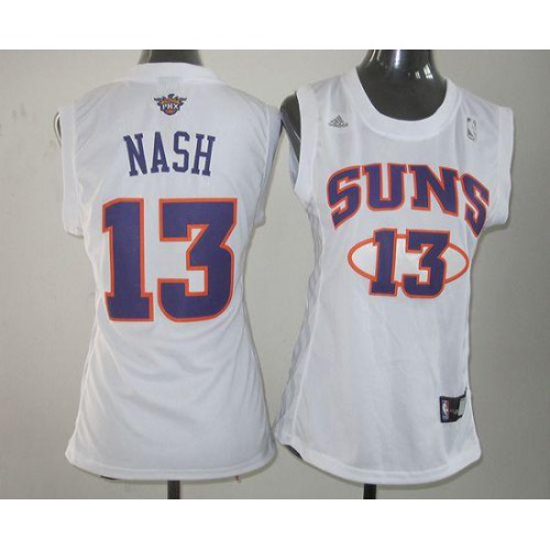 White Phoenix Suns #13 Suns Jersey - Polyester Game Day Wear