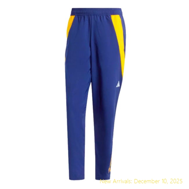 Official 2024-2025 RM Real Madrid Presentation Pants (Navy) - Great