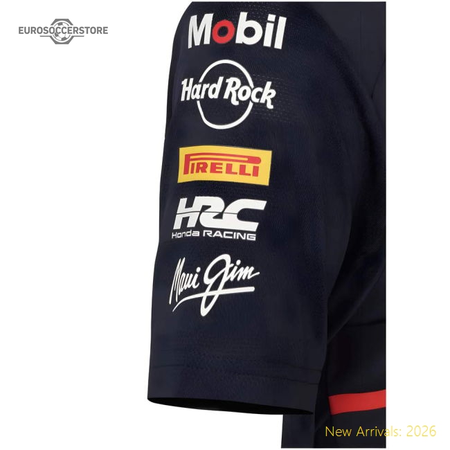 Red Bull Racing Fan Version Womens 2025 Red Shirt Football Fan Apparel