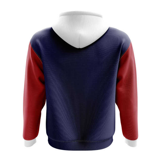Premium-Quality Laos Concept Country Football Hoody (Navy)