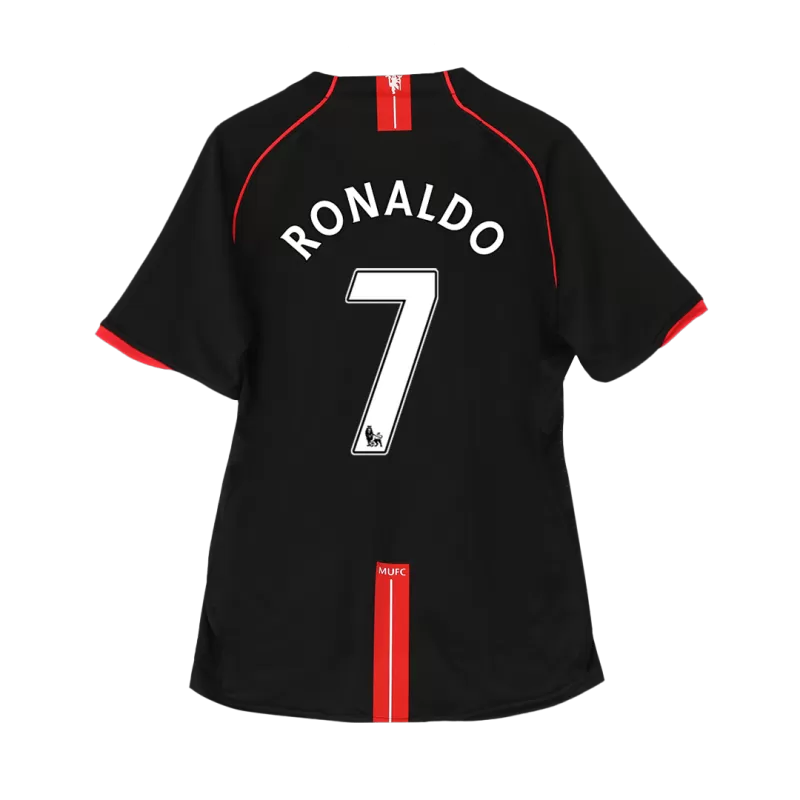 2007-08 Away Retro Football Jersey for Manchester United
