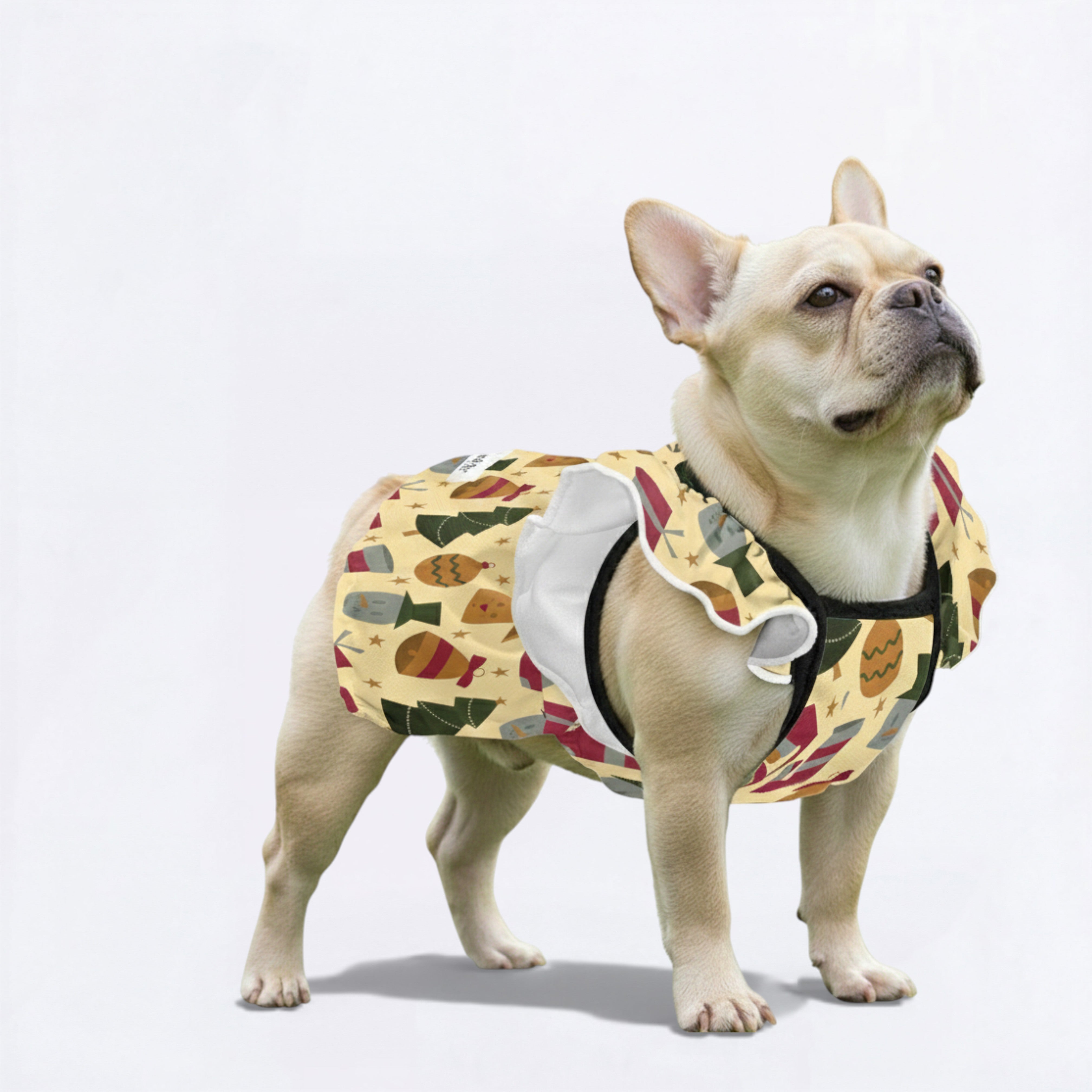 French Bulldog Christmas French Bulldog Dresses For Females Durable Dog Item