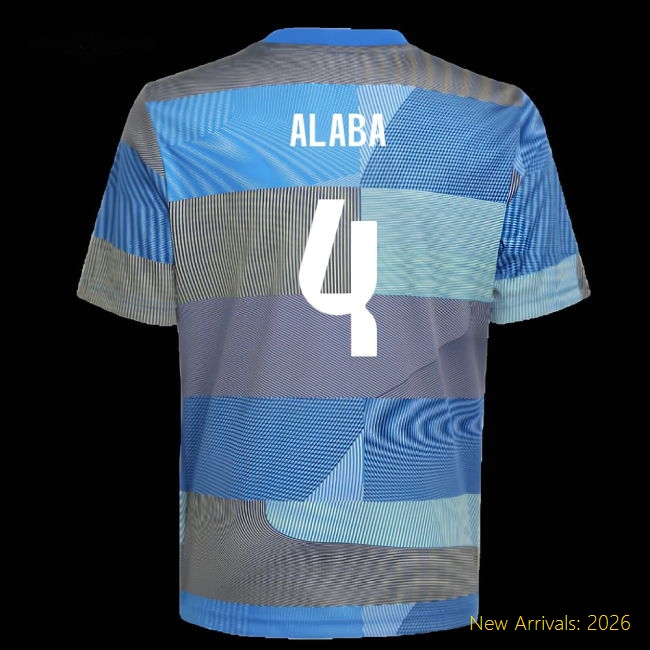 Football Team Kids Alaba Soft Jersey Climacool Machine-washable