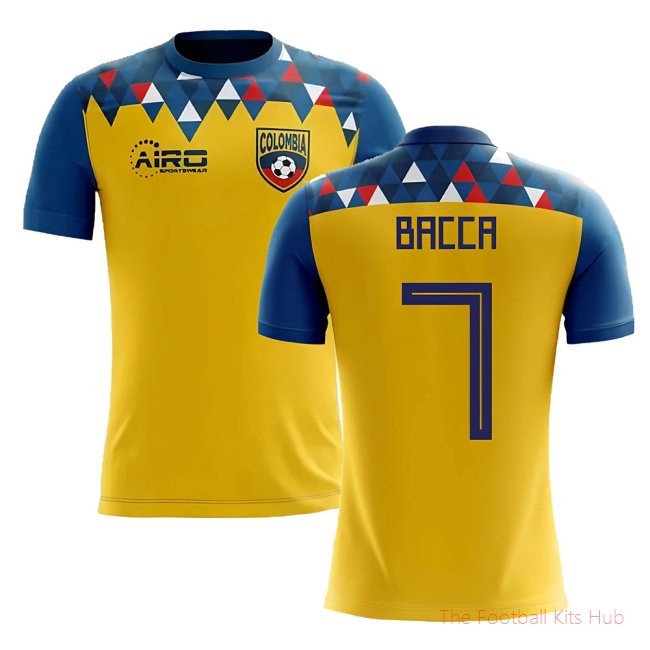 [LK] 2025/26 Colombia Football Shirt (Bacca 7)