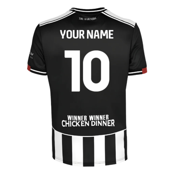 Premium 2025-2026 Grimsby Town Home Shirt (your Name) - Premium