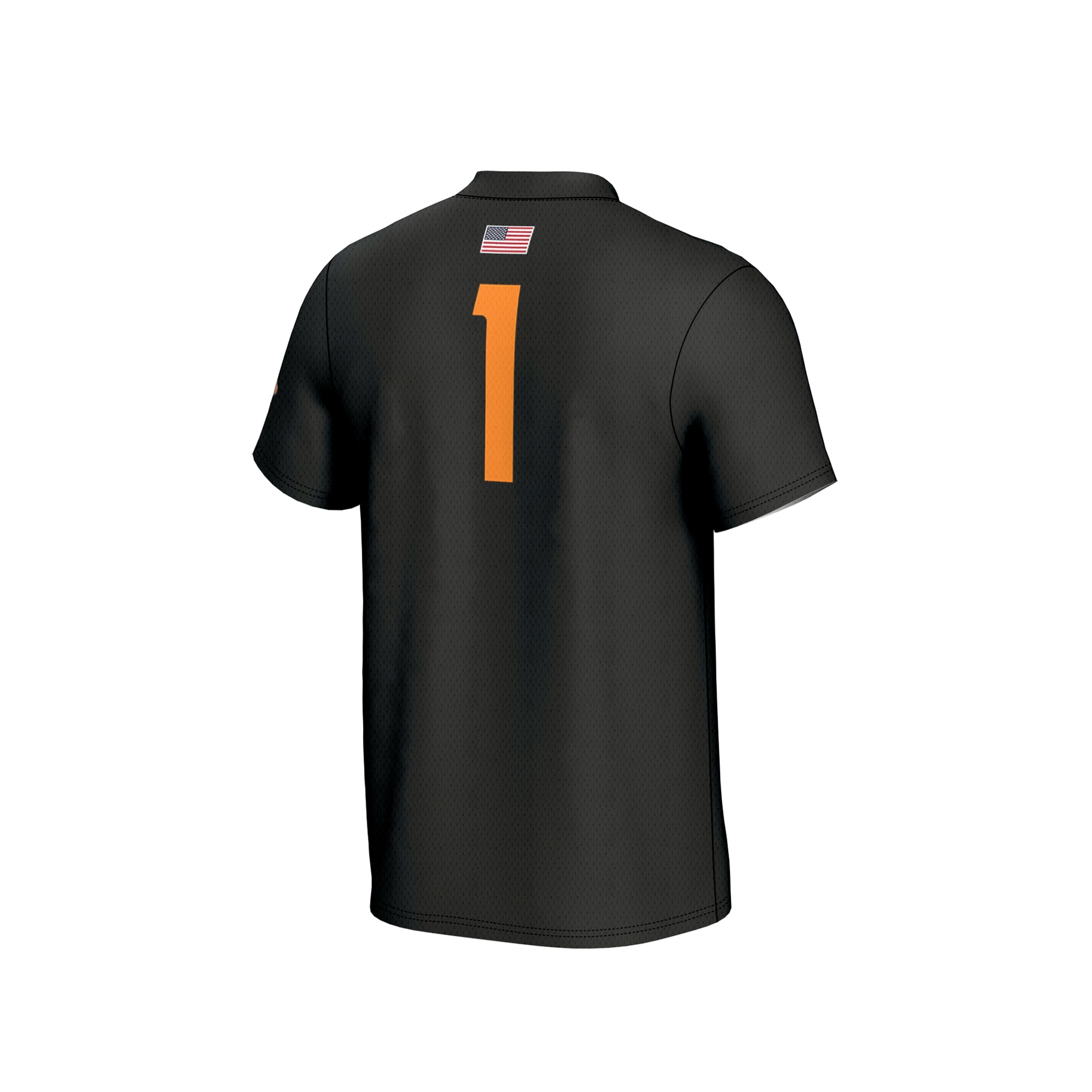 [NJP] Tennessee Volunteers GameDay Greats Unisex Lightweight Baseball Fashion Jersey - Black