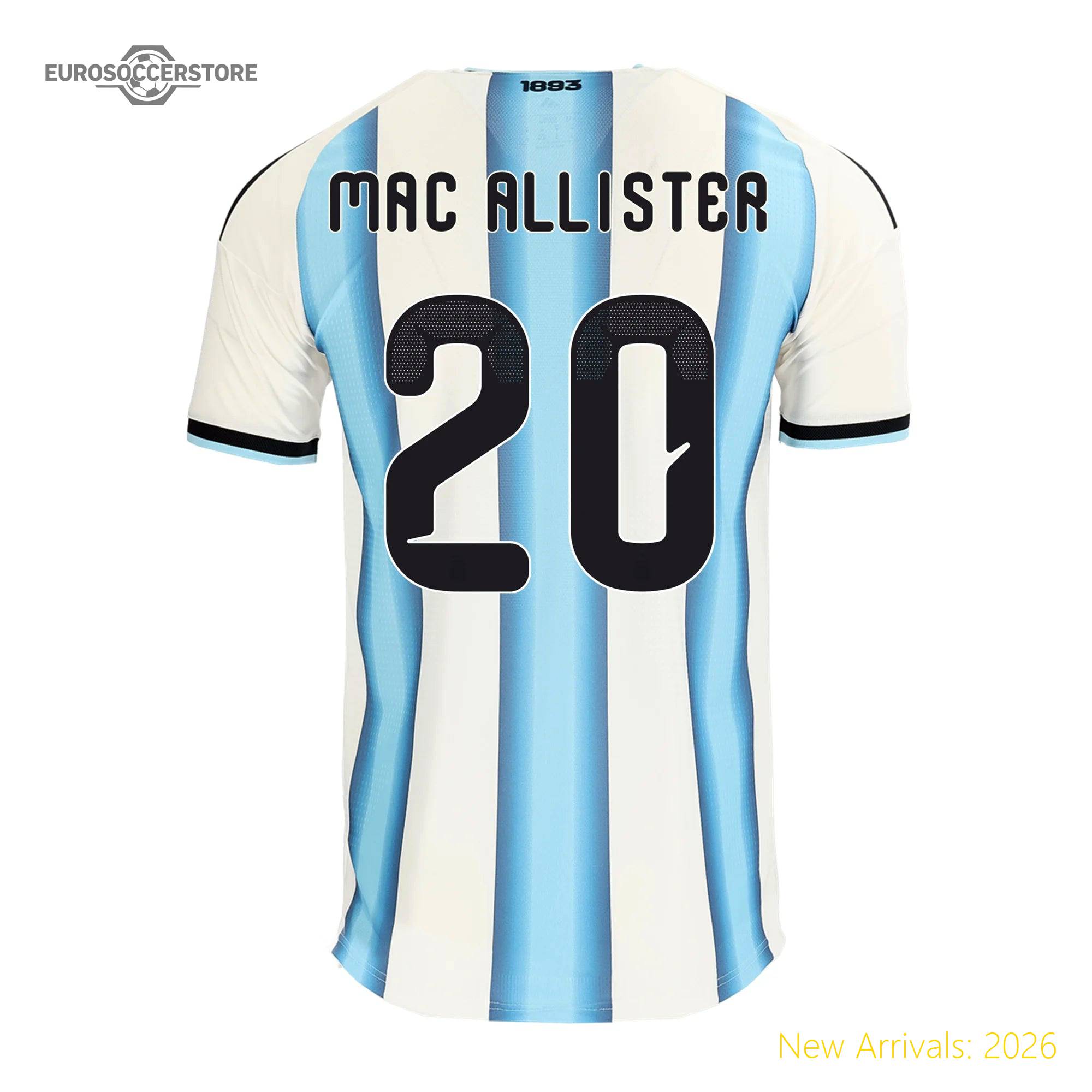 Officially Licensed Eye-catching Men Arg Team Home Premium Jersey 2026