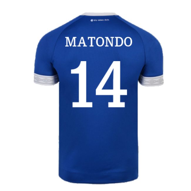 Fan-Favorite Schalke 2018-19 Home Shirt ((Mint) Xxl) (Matondo 14)