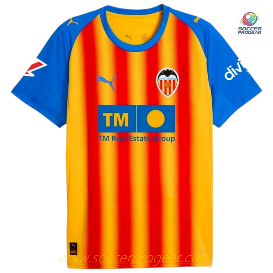 FC Valencia Alternate Soccer Jersey 2025-26 Edition