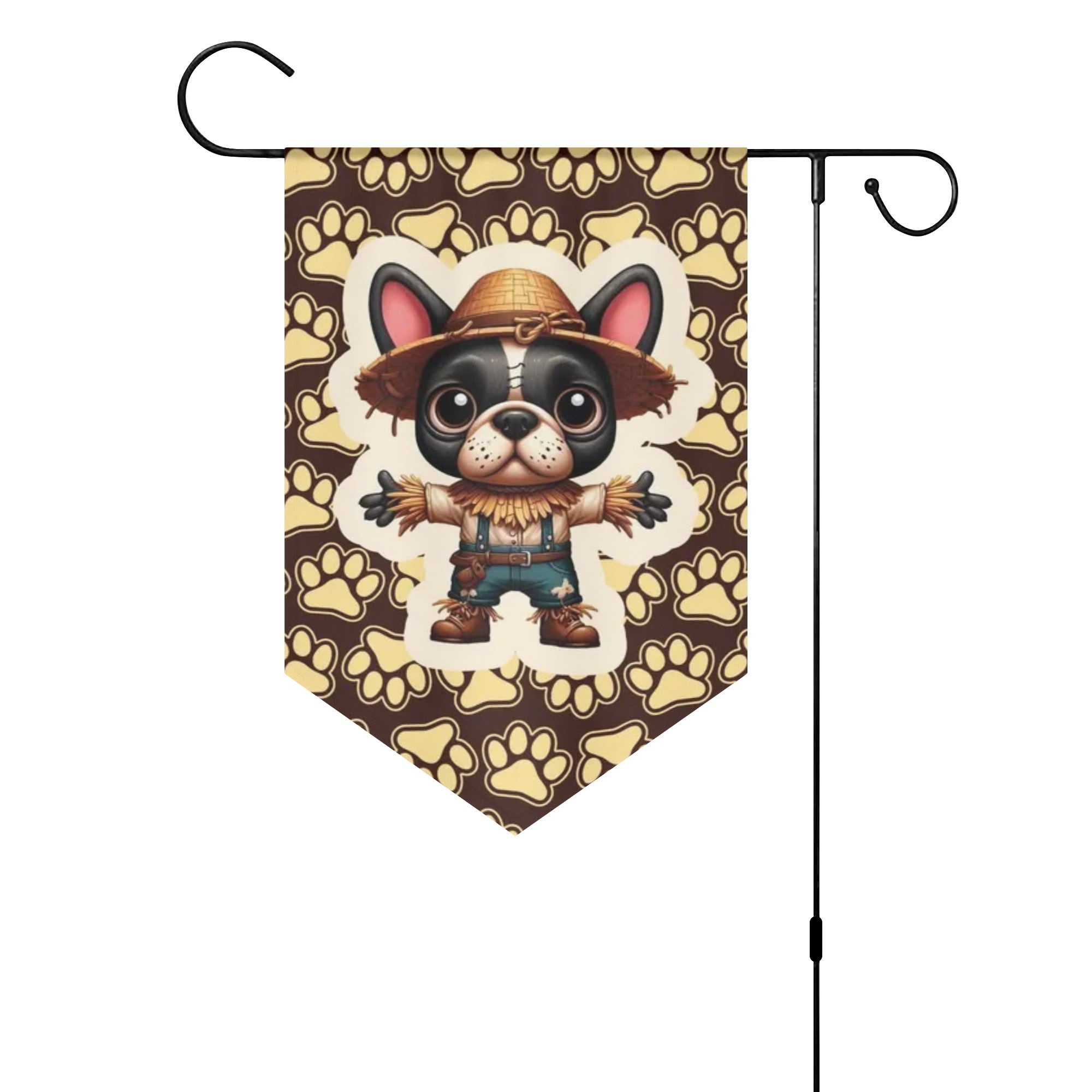 French Bulldog Chanel Garden Flag Banner Comfy Pet Product
