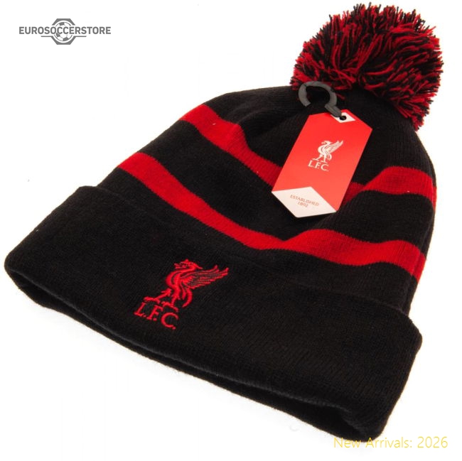 Authentic Liverpool Fc Black Breakaway Ski Hat - Premium Quality