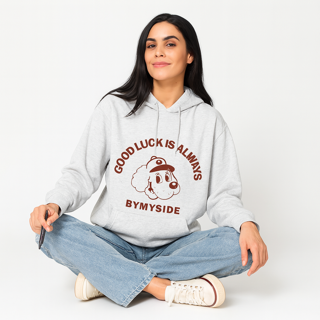 Letter Print Sweatshirt For Dog And Owner Everyday Use | Durable Build