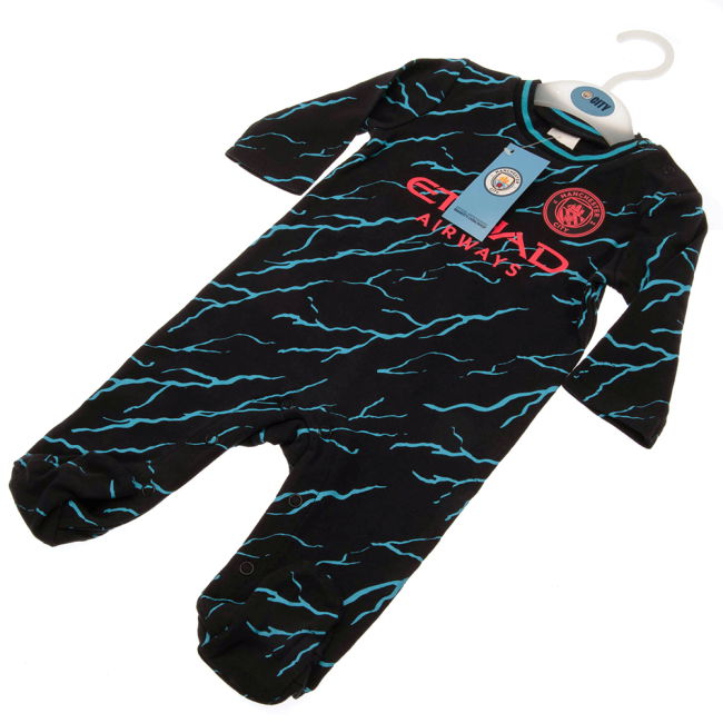 Women's Manchester City FC Sleepsuit 12/18 mths LT