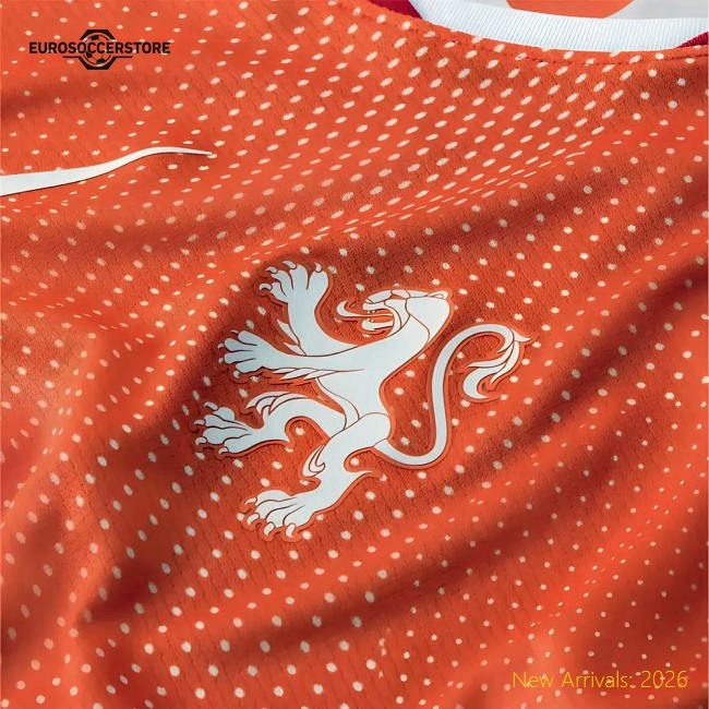 2025-2026 Holland Home Fan Version Womens 2026 Netherlands Shirt