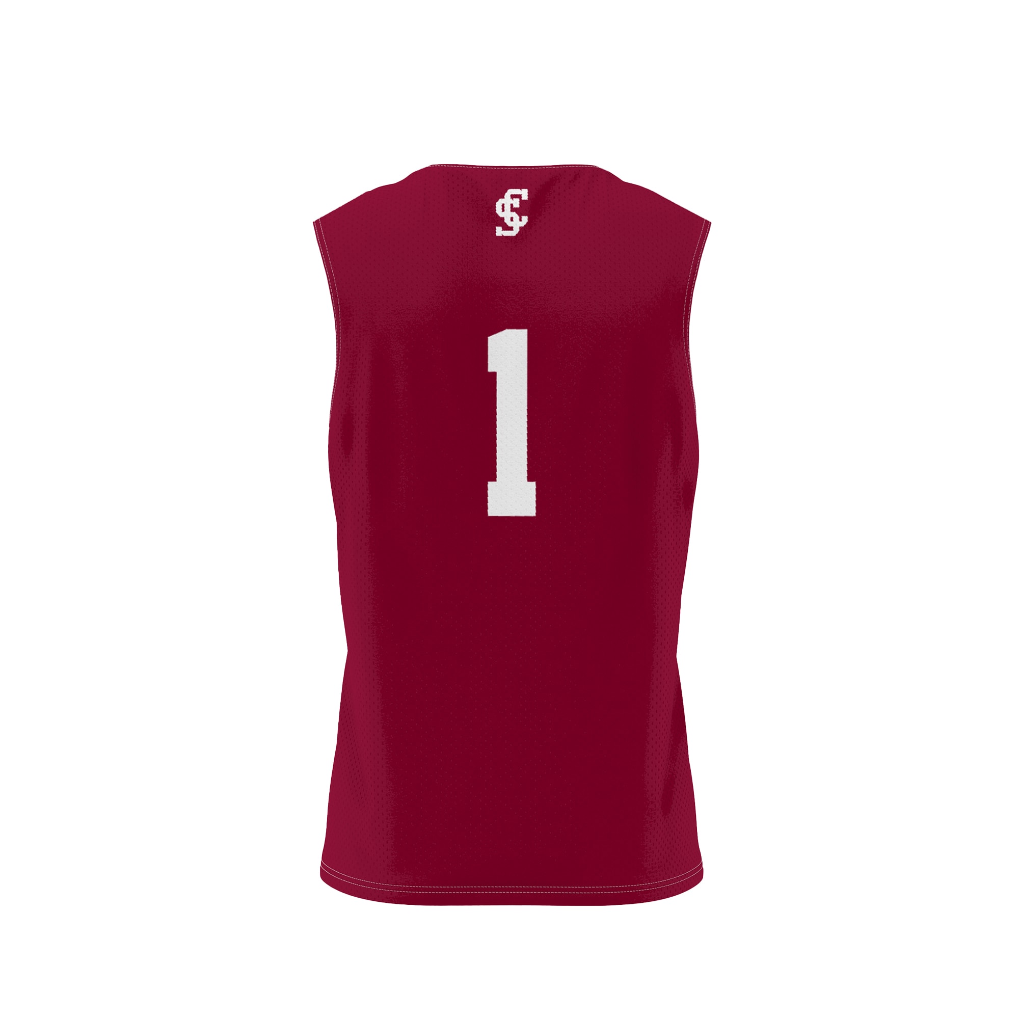 [NJP] Santa Clara Broncos GameDay Greats Youth Lightweight Collegiate Basketball Fashion Jersey - Maroon