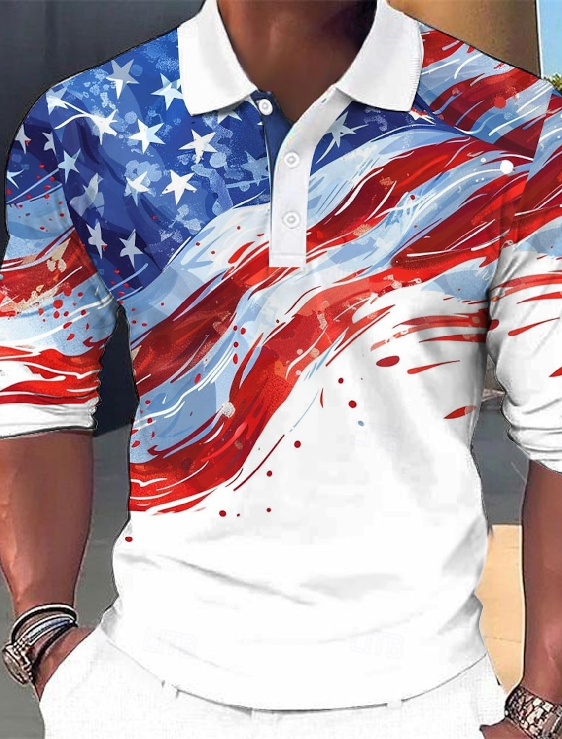Men's 4th of July U.S. 250th Anniversary American Flag Independence Day Shirt Casual Shirt Button Up Shirt Short Sleeve Army Militray Outdoor Streetwear Vacation Summer Spring Turndown 3D Print