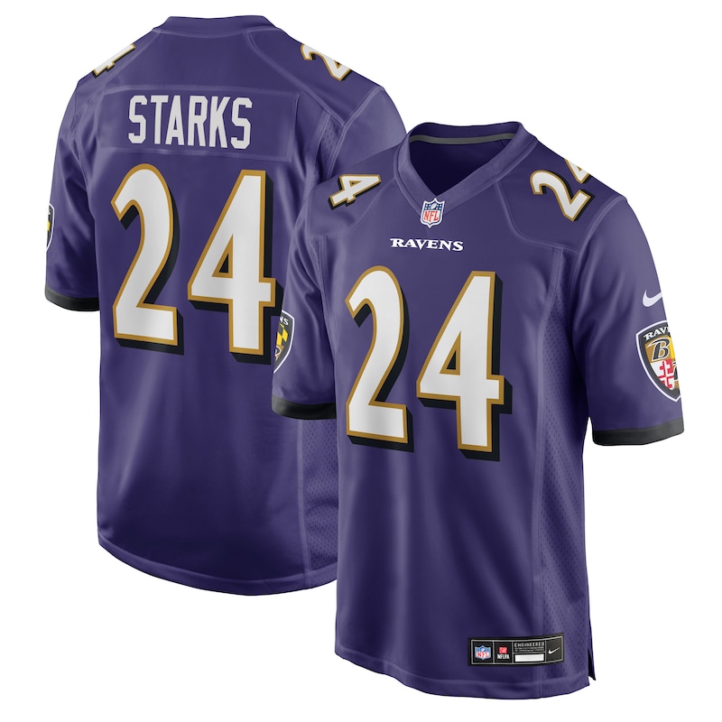 None Malaki Starks BAL Ravens Premium-Quality Game-Day Essential
