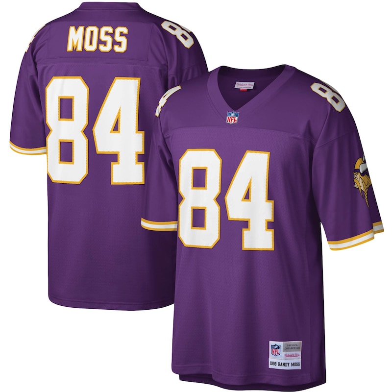 None Randy Moss MIN Vikings Premium Fan Favorite Game Day Wear