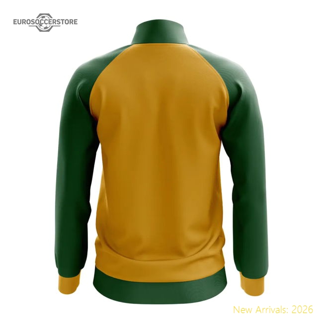 Lithuania Concept Football Track Jacket (Yellow)