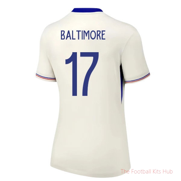 2025-2026 France Womens Team Away Shirt (Ladies) (Baltimore 17)