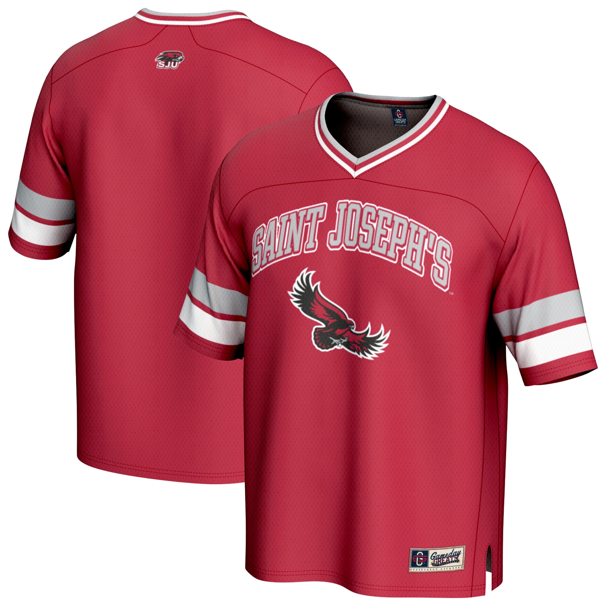 Saint Joseph's Hawks GameDay Greats Unisex Spirit 2026/2027 Football Jersey - Crimson