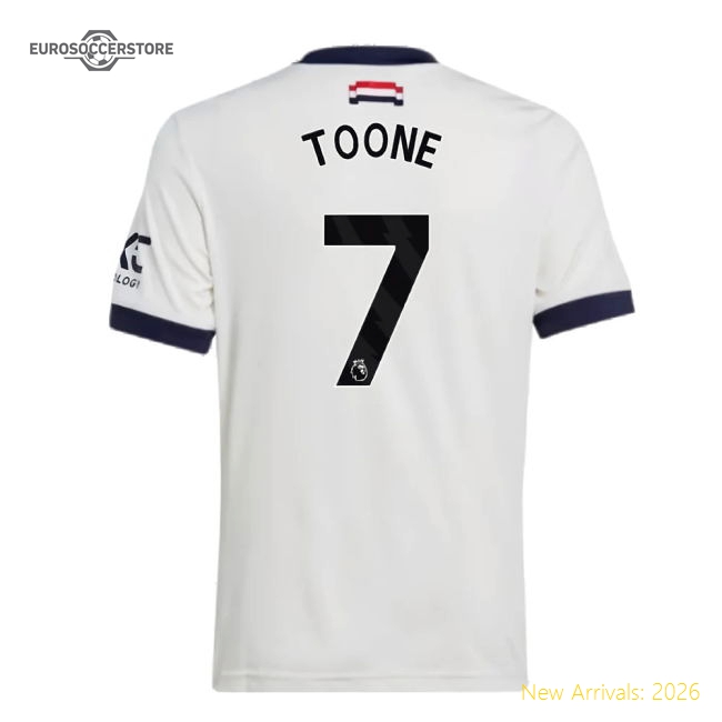 2024-2025 Man Utd Kids Kid-approved Toone Jersey Dri-fit