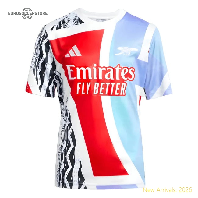 2024-2025 Arsenal Pre-Match Shirt (Scarlet) - Kids