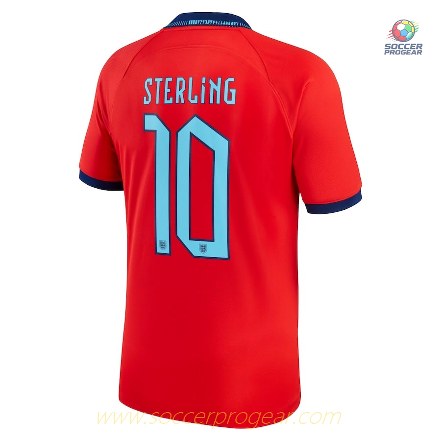 ENGLAND Fan Edition AWAY WORLD CUP 2022 STERLING JERSEY
