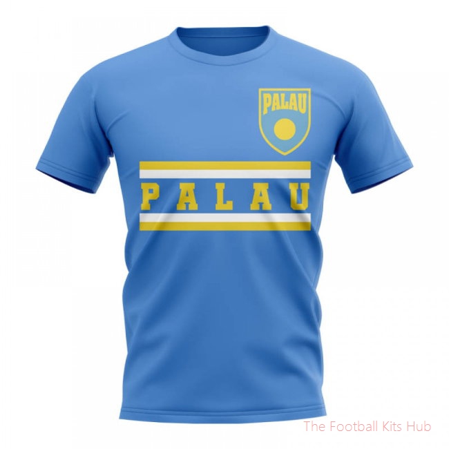 Palau Core Football Country T-Shirt (Sky)