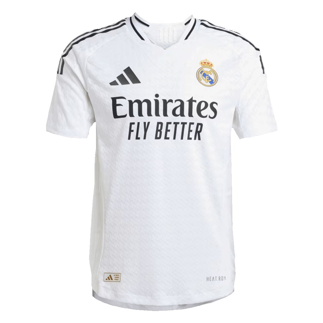 Player Version Real Madrid Home Soccer Jersey 2024/25 Authentic Kit