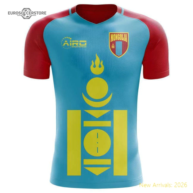 Mongolia Concept 20252026 Home Official Shirt Slim Contemporary