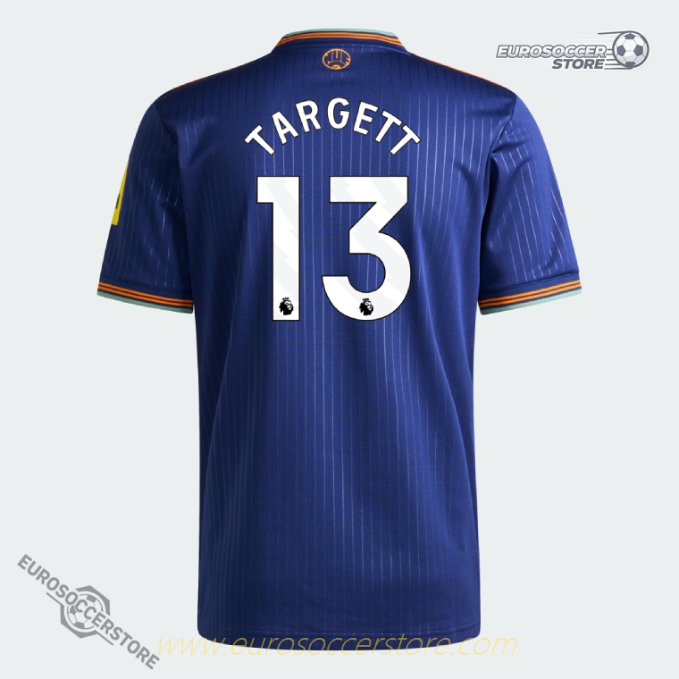 Newcastle United Third TARGETT 13 Jersey for the 25-26 Season