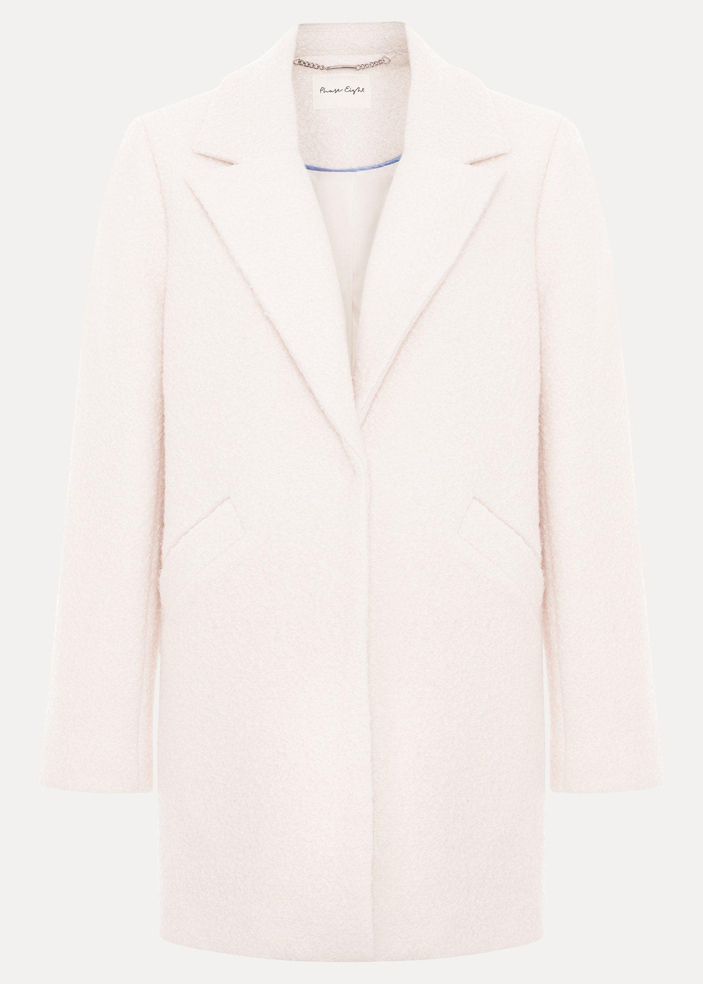 Malin Cream Wool Coat