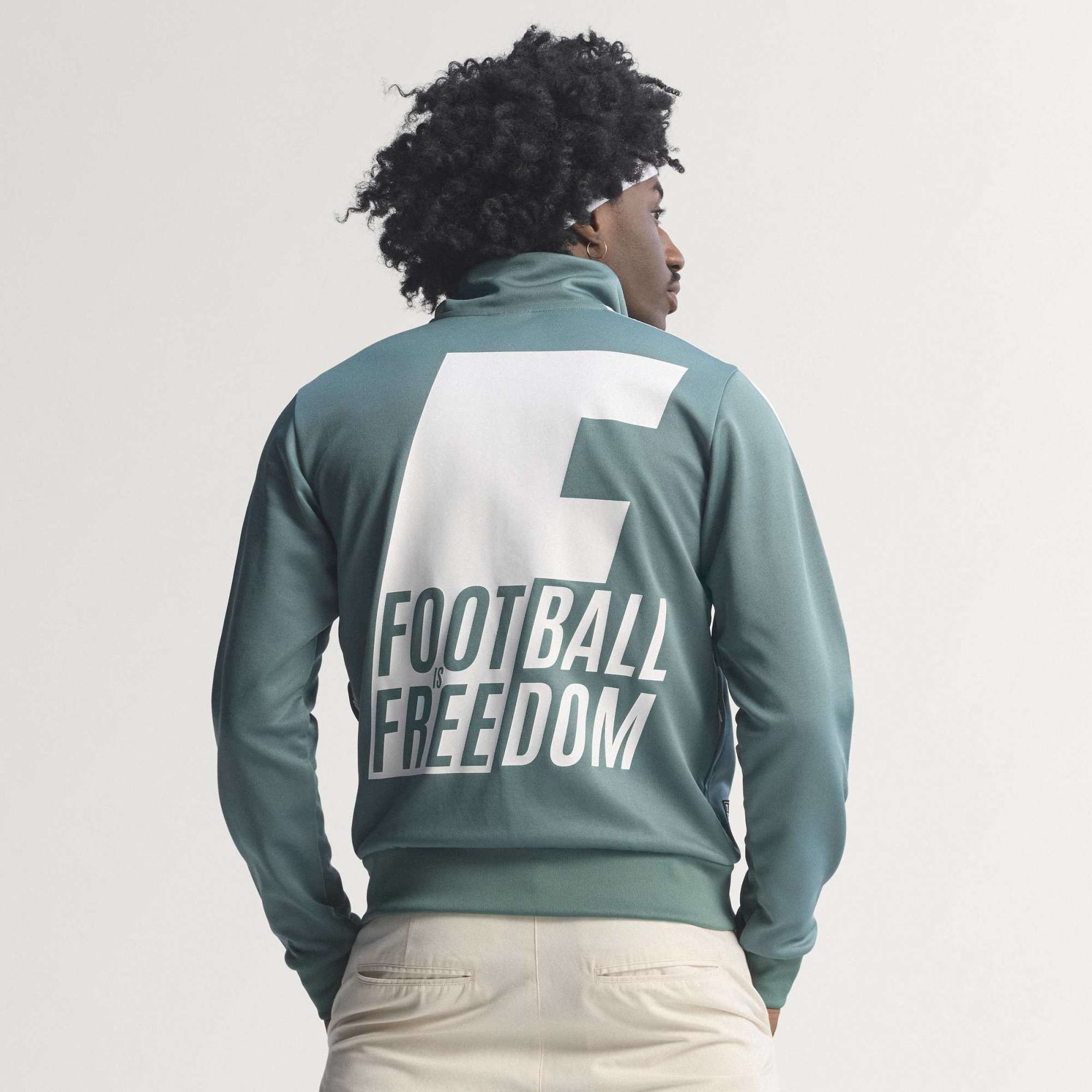[SJH] Jamaica National Team x Bob Marley Full-Zip Track Jacket - Green